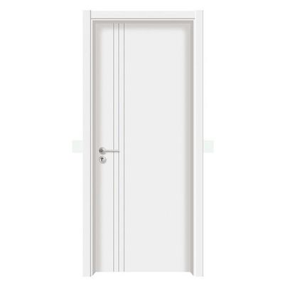 H2.1m Ivoor Front Door, Moderne Houten de Ingangsdeur van 800kg/M3