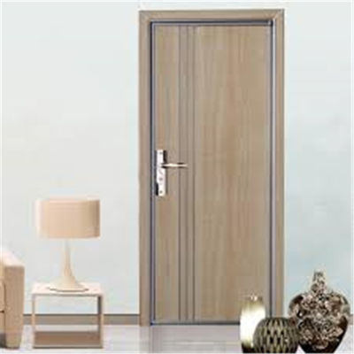 Geluiddichte Houten Korrel Buitendeuren, 45mm Modern Houten Front Door