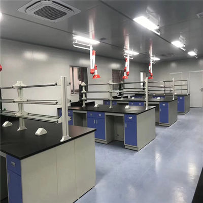 Van de het Eilandbank van het W1.5mh0.85m Laboratorium het Meubilair van het het Staallaboratorium met Kabinet