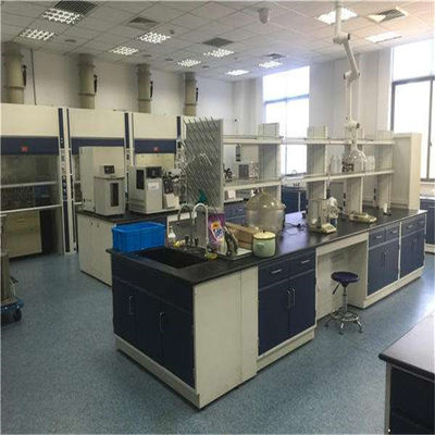 Van de het Eilandbank van het W1.5mh0.85m Laboratorium het Meubilair van het het Staallaboratorium met Kabinet